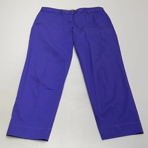 J. CREW Women’s 6 Purple City Fit Pant - Stretch